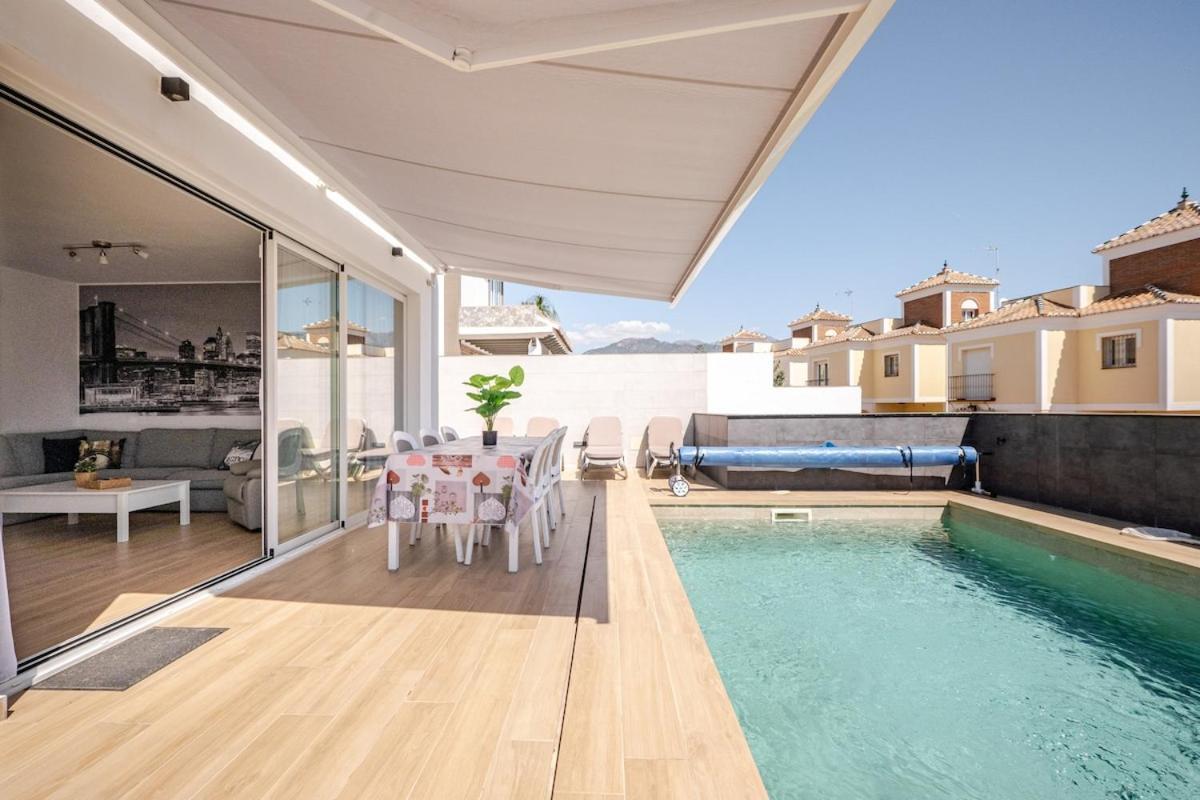 Villa Antonia Mar - Private & Heated Pool - Punta Lara Nerja Zewnętrze zdjęcie