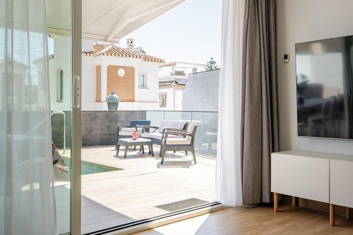 Villa Antonia Mar - Private & Heated Pool - Punta Lara Nerja Zewnętrze zdjęcie